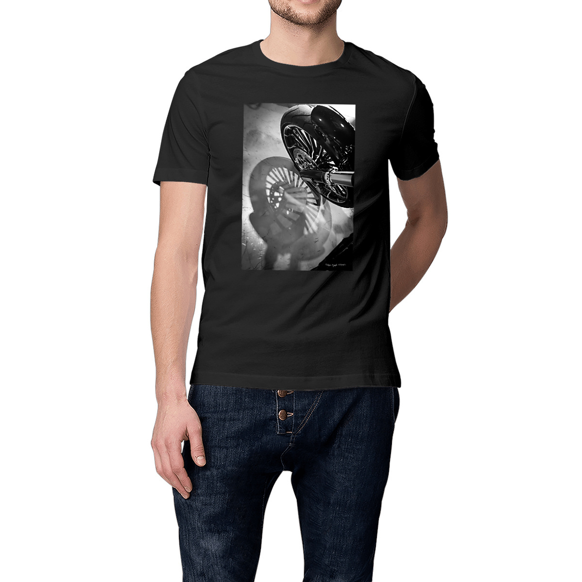 T-shirt Dark Wheels Bio - Philippe Morelle Photographe