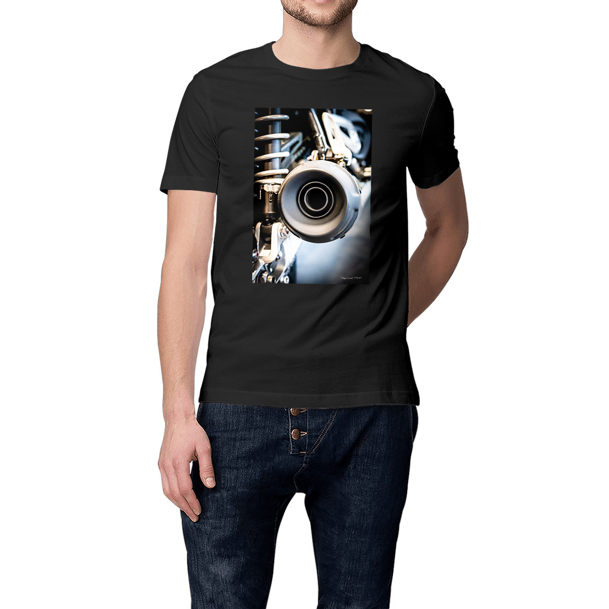 T-shirt Échappement Bio - Philippe Morelle Photographe